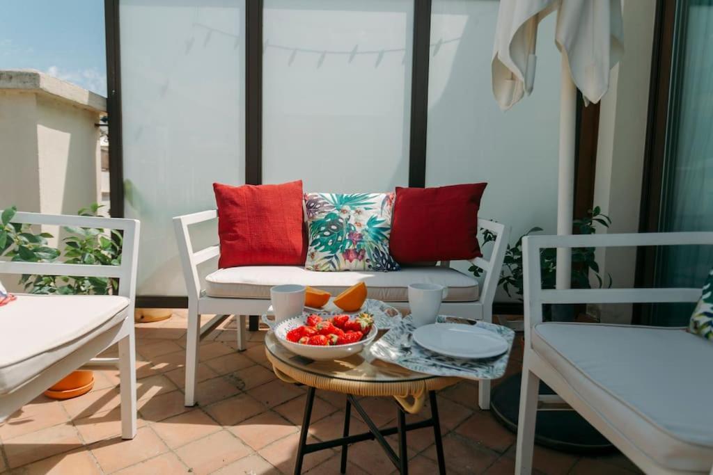 Appartement O&L Lumbreras: Bright Duplex With Private Terrace à Séville Extérieur photo